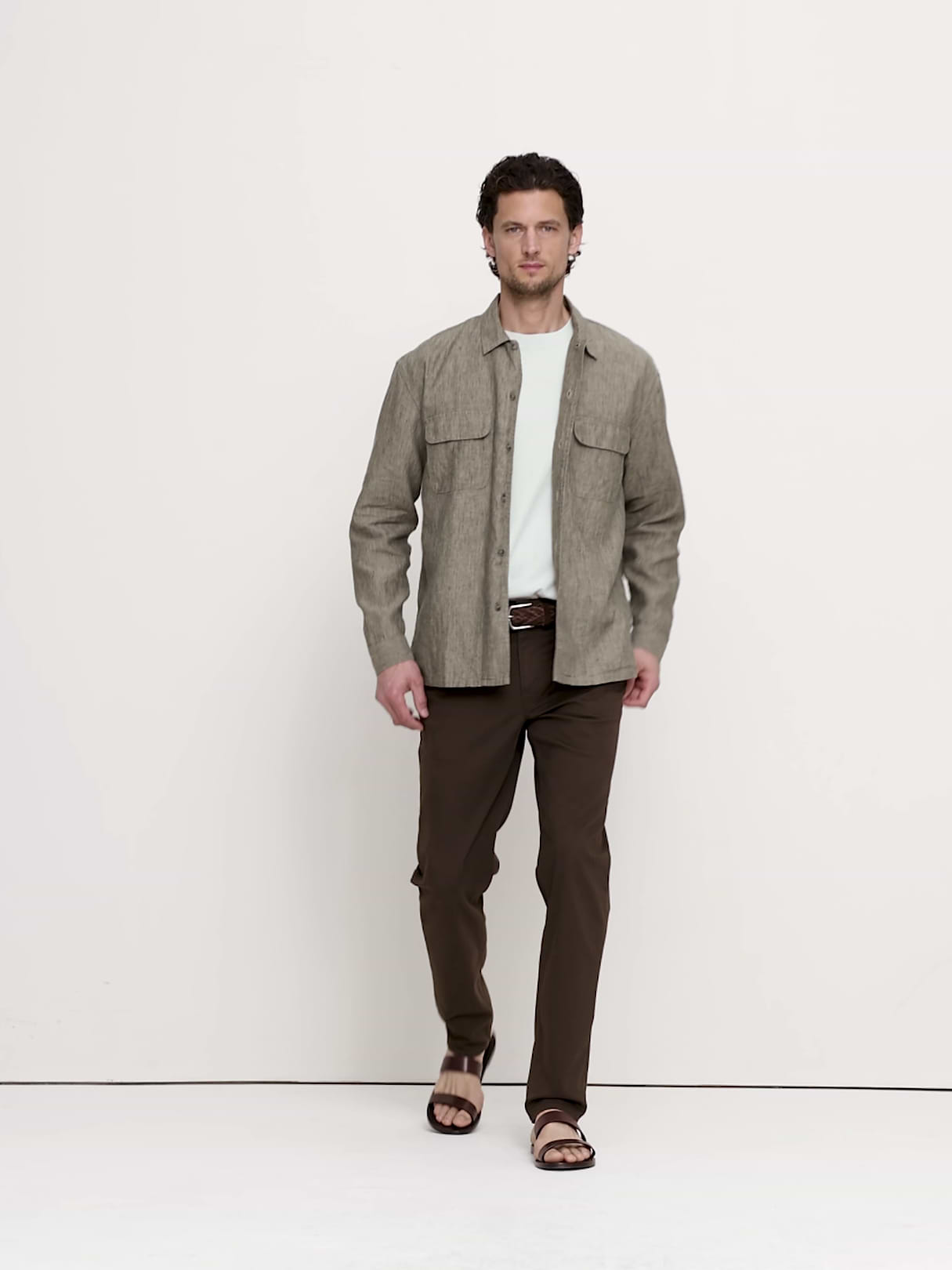 Athletic Traveler Pant - Brown