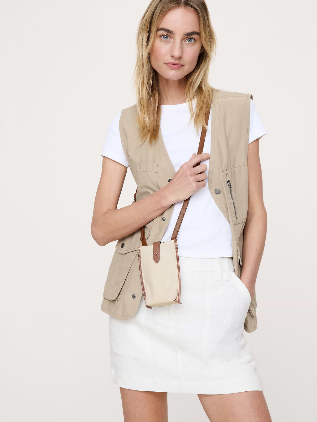 Crossbody Pouch - Cotton Canvas