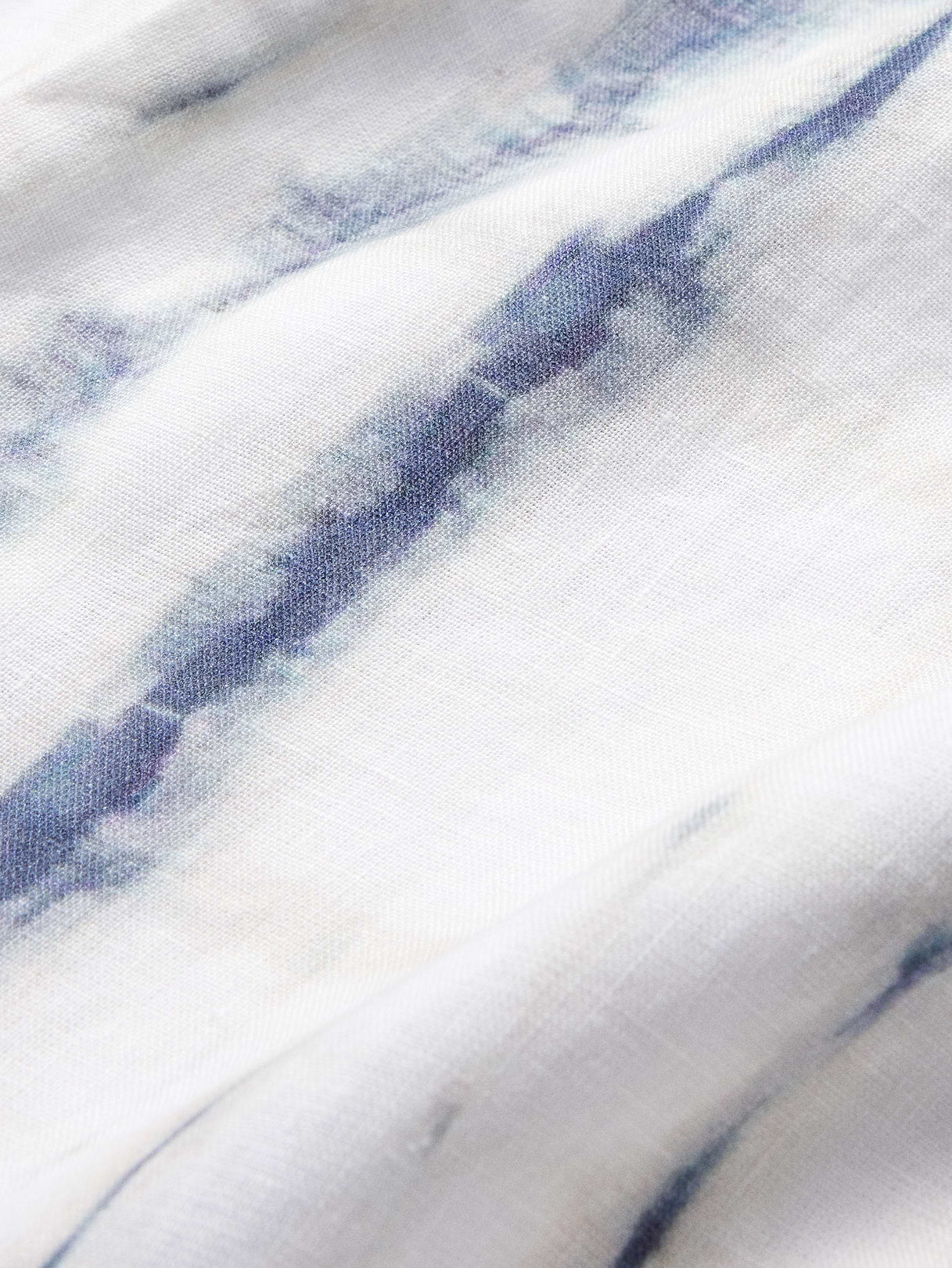Standard-Fit Linen Resort Shirt - Tie Dye Multi