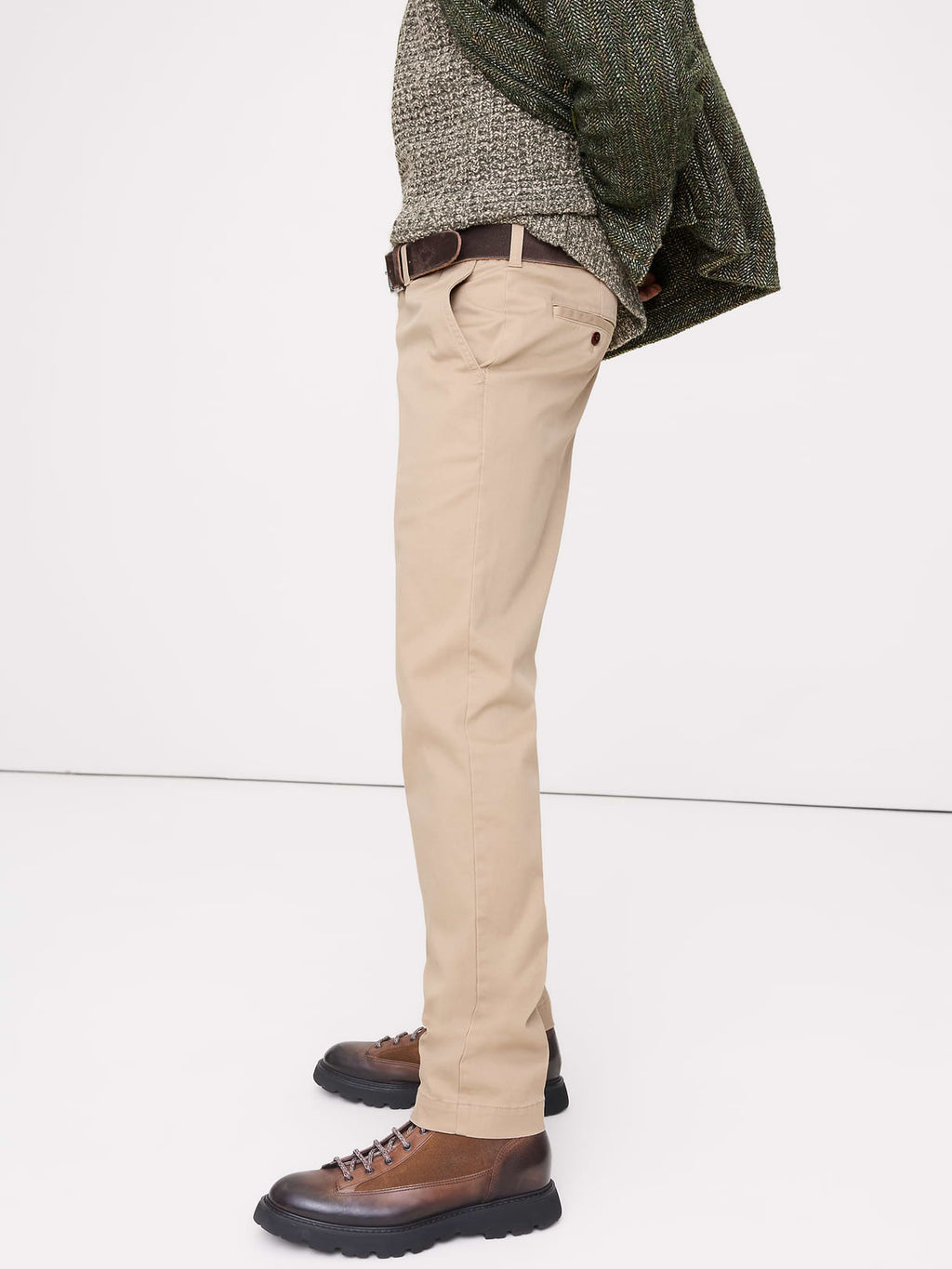 Slim Lived-In Chino - Workwear Khaki Beige