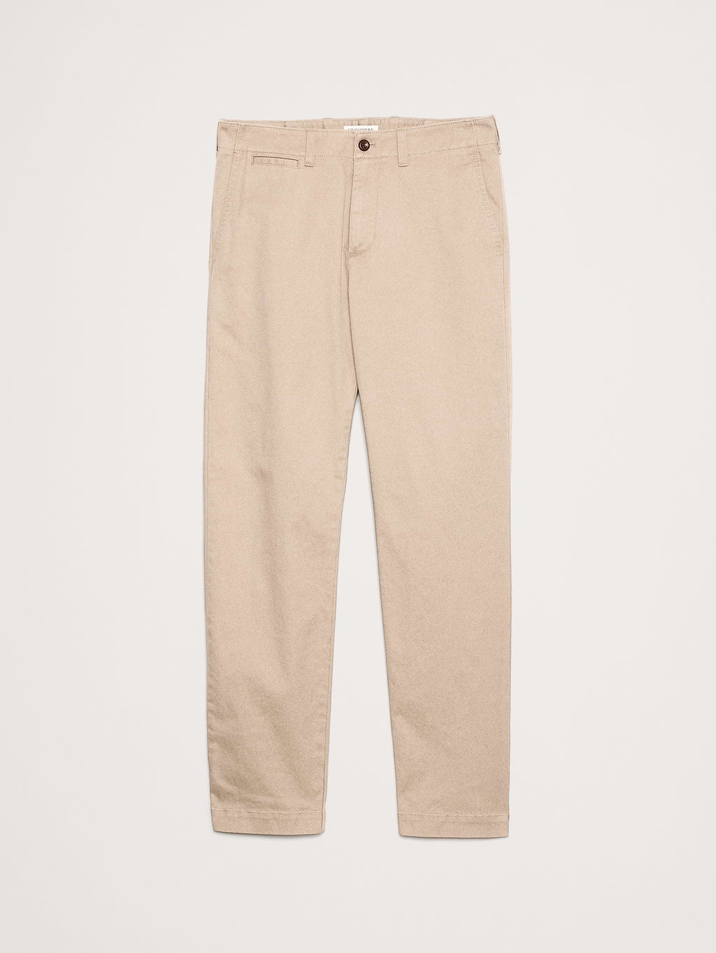Straight Lived-In Chino - Workwear Khaki Beige