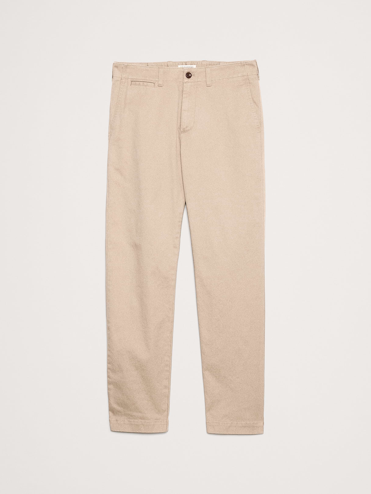 Straight Lived-In Chino - Workwear Khaki Beige