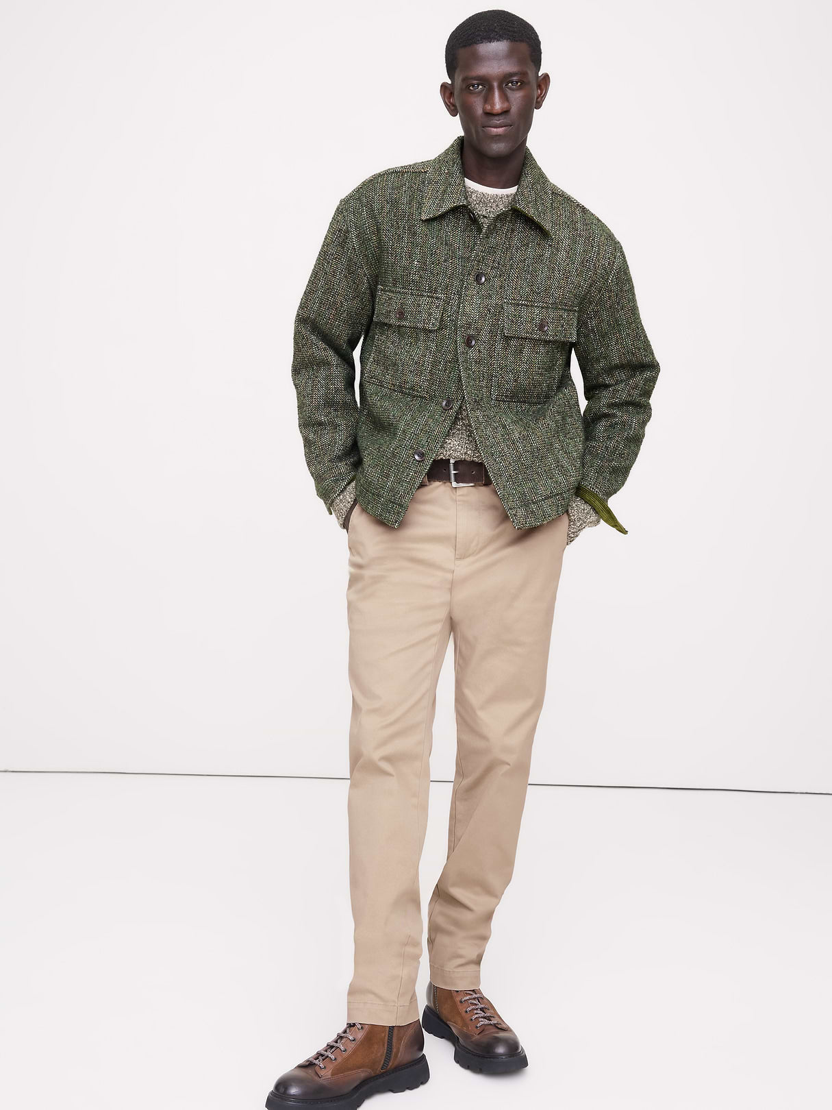 Slim Lived-In Chino - Workwear Khaki Beige