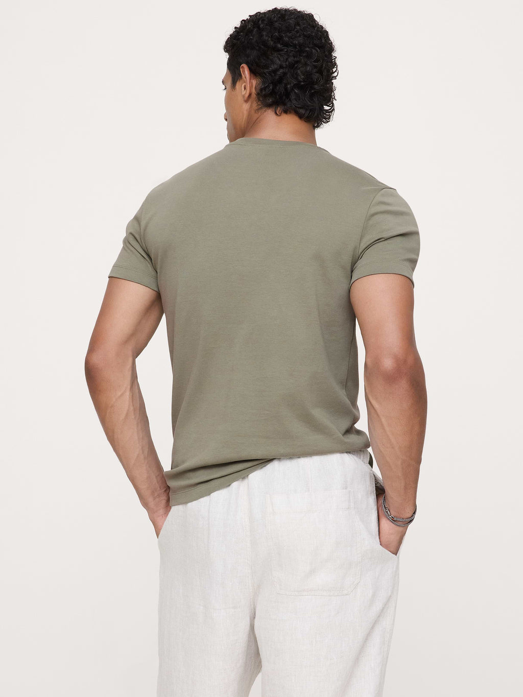Luxury-Touch T-Shirt - Outdoor Green