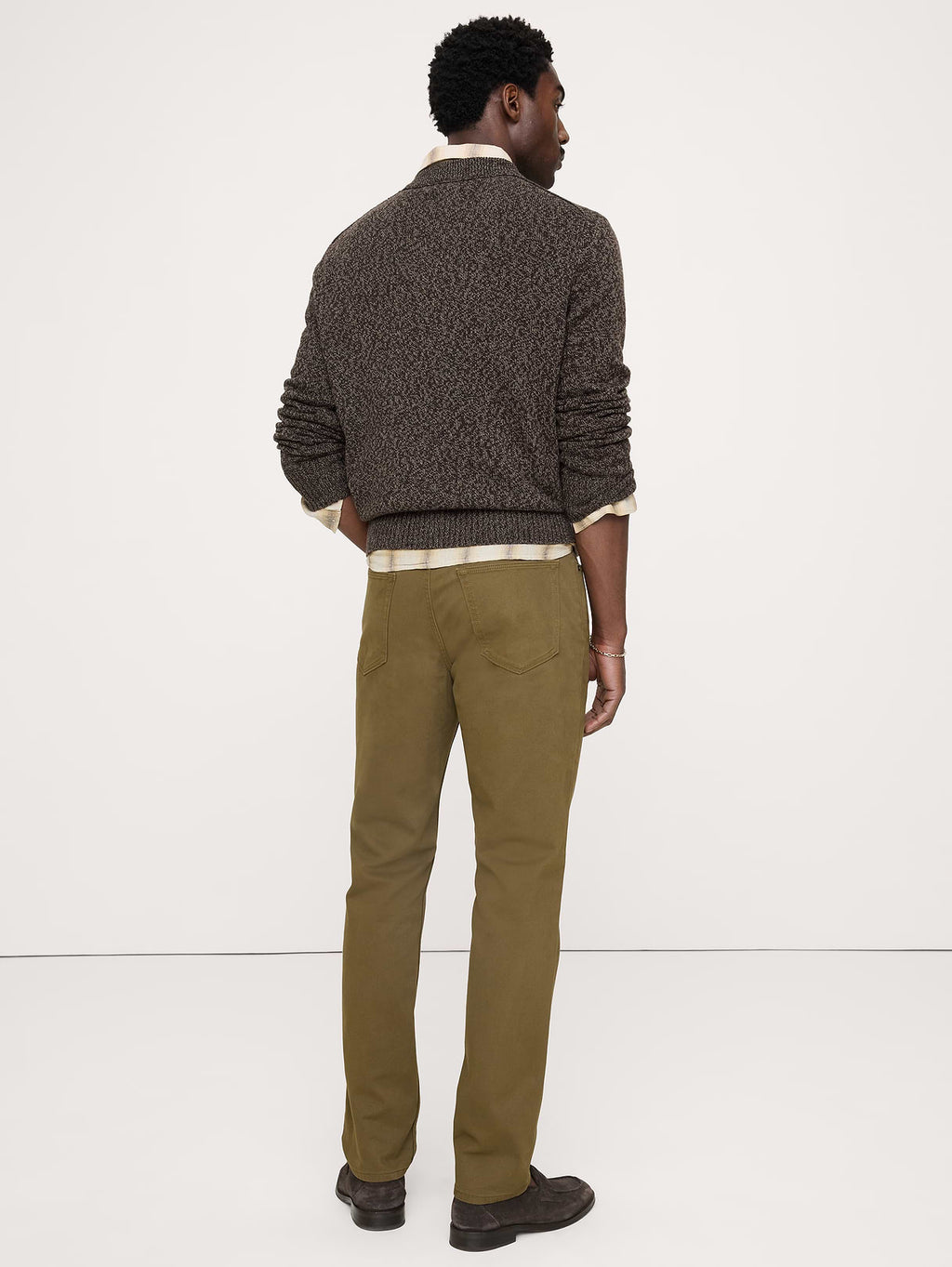 Slim Traveler Pant - Greek Olive Green