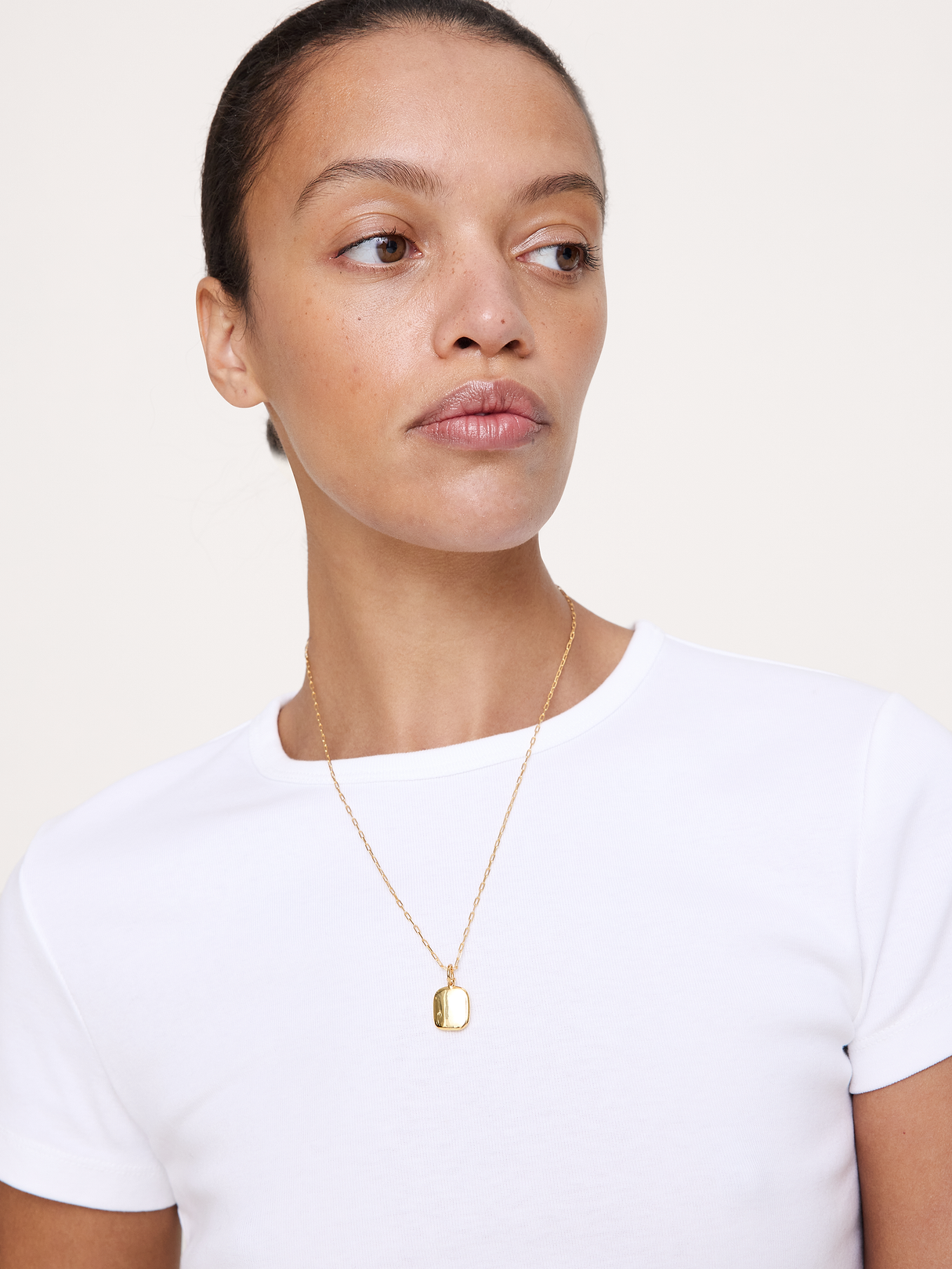 Minimalist Pendant Necklace - Gold