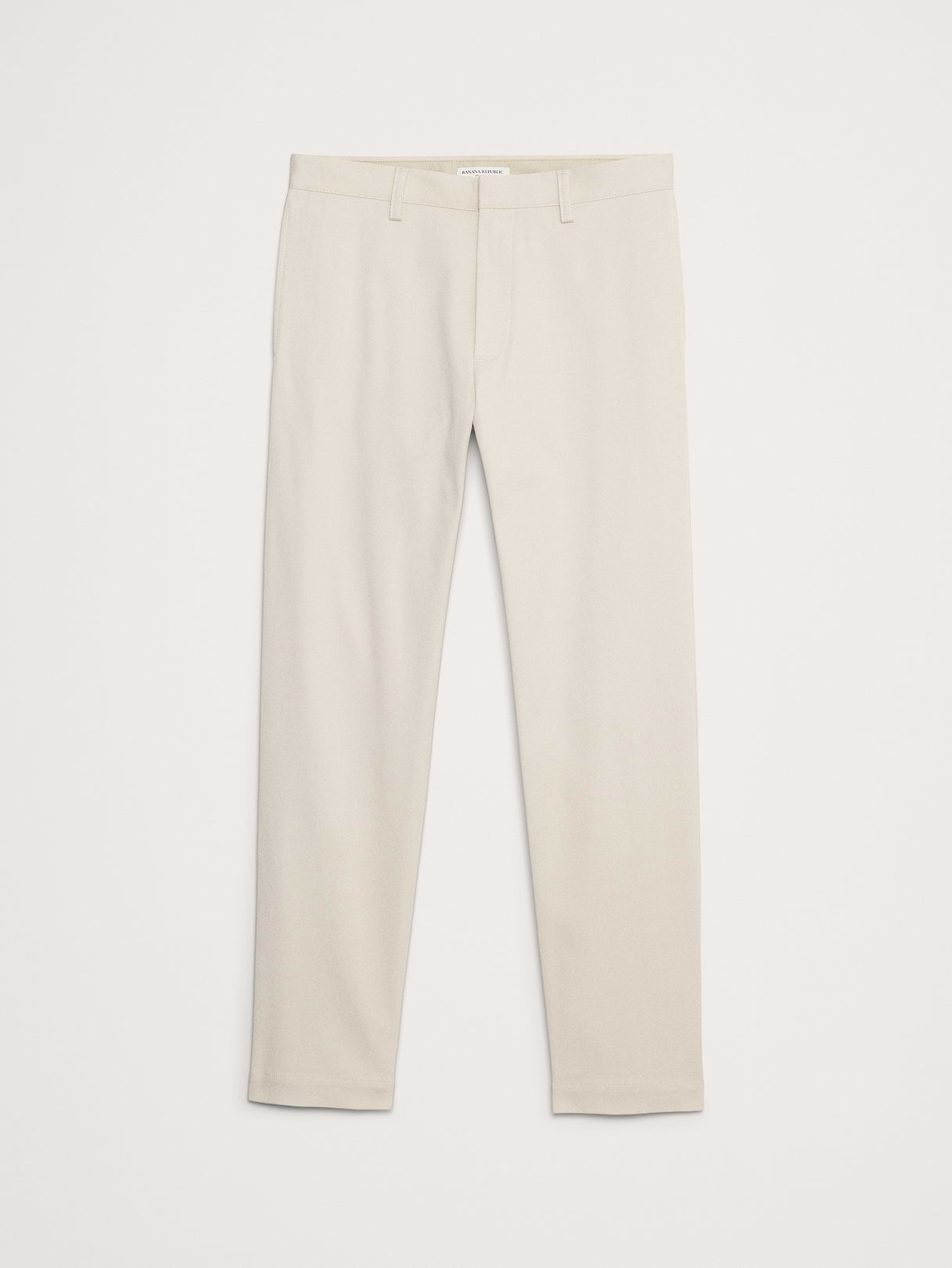 Straight Italian-Stretch Chino - Cream White