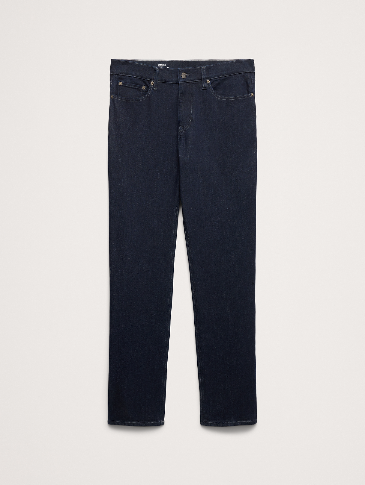 Straight Luxe Traveler Jean - Rinse Dark Wash