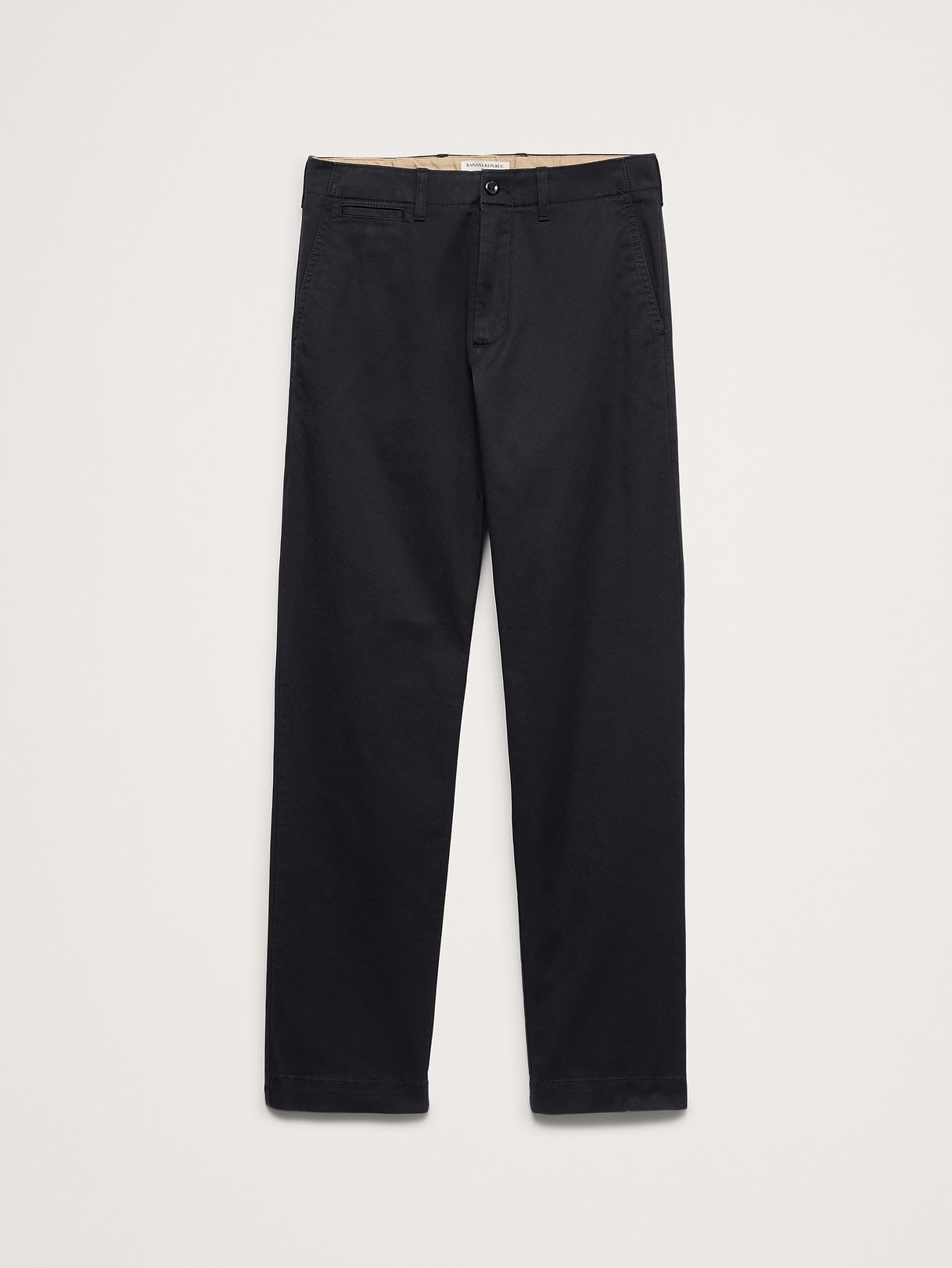 Straight Lived-In Chino - Black