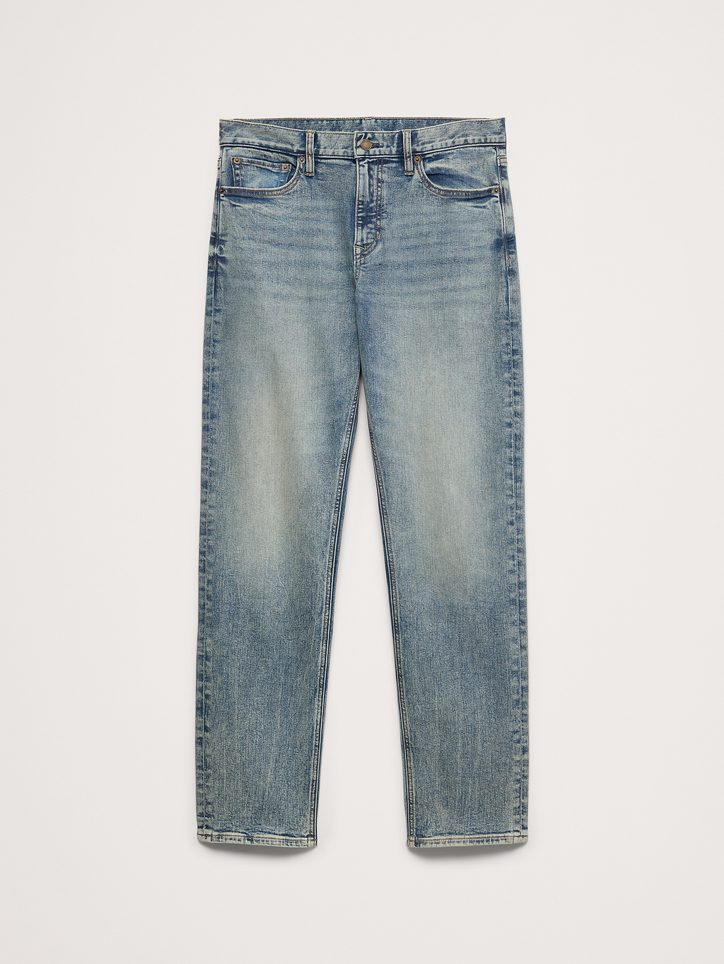 Straight Luxe Traveler Jean - Tinted Blue