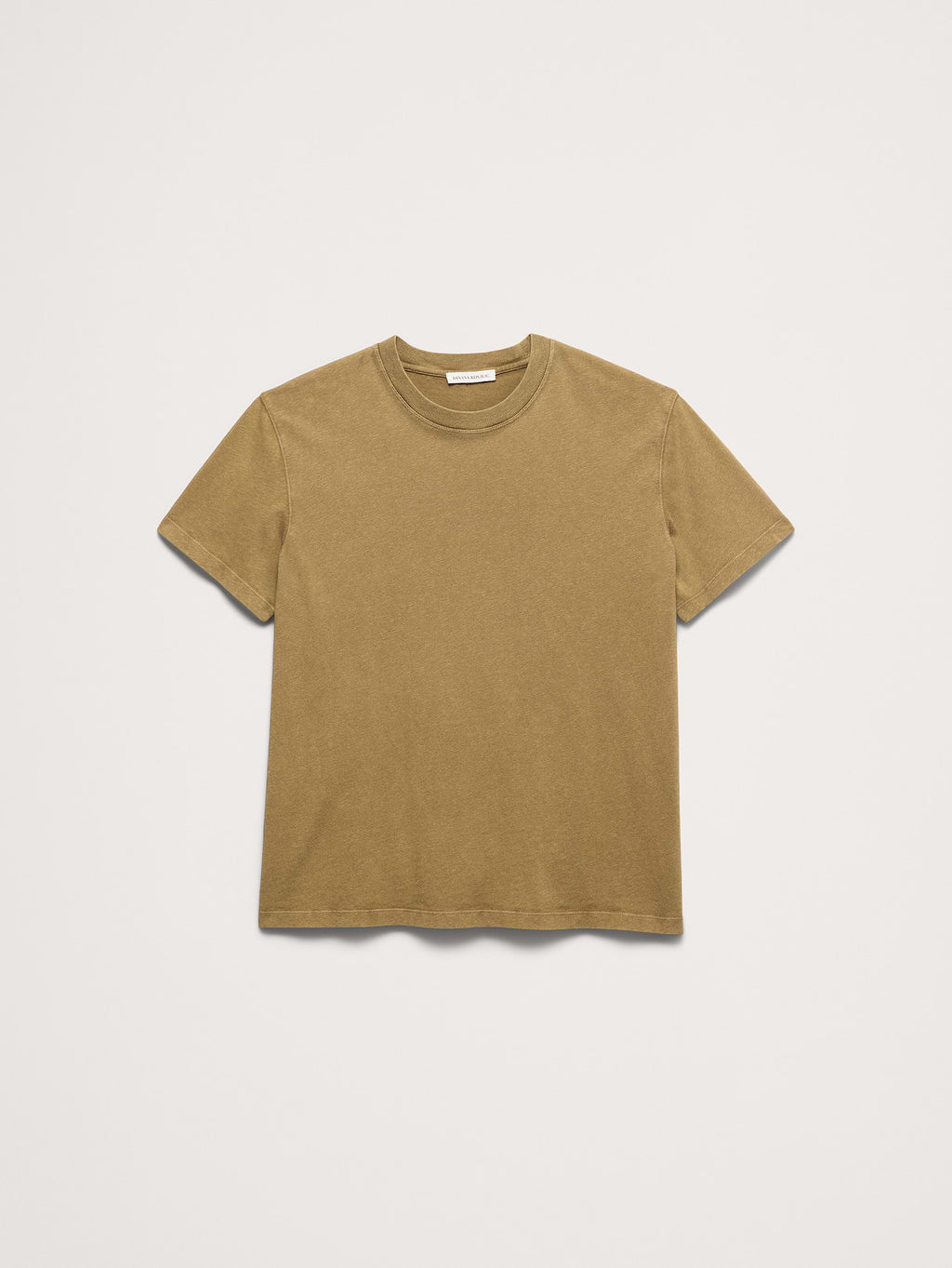 Midweight Cotton Slub Crew-Neck T-Shirt - Acorn Brown