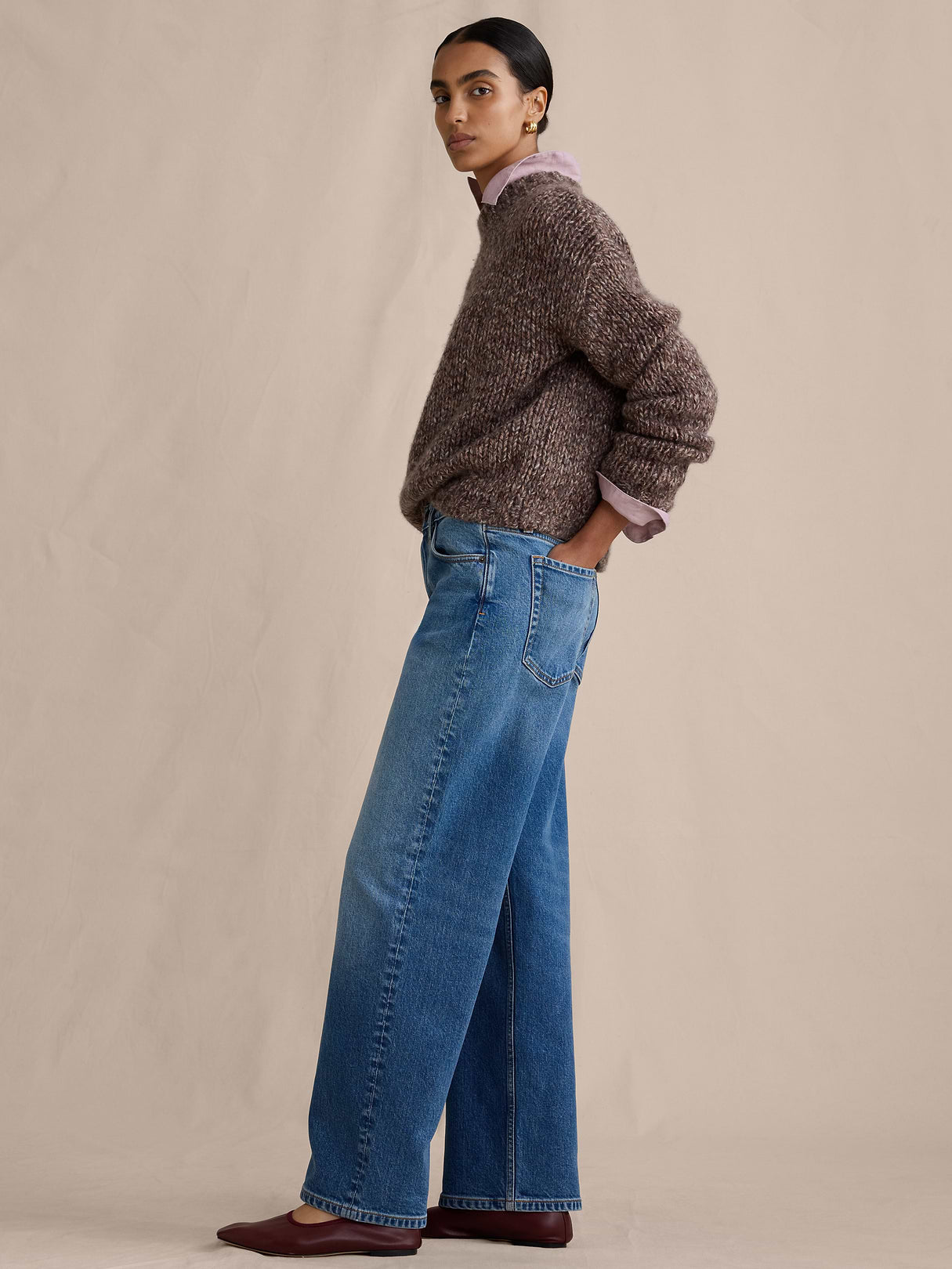 Mid-Rise 90s Classic Jean - Medium Blue Vintage