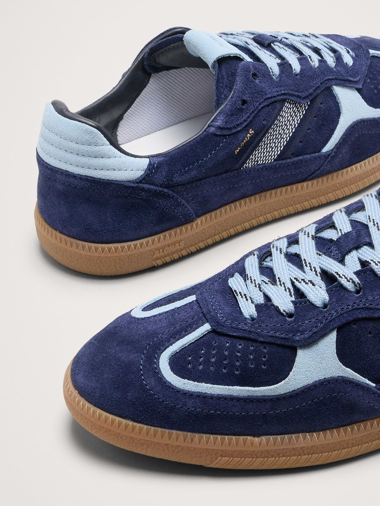 Tb.490 Rife Sneaker by Alohas - Dark Blue Texture
