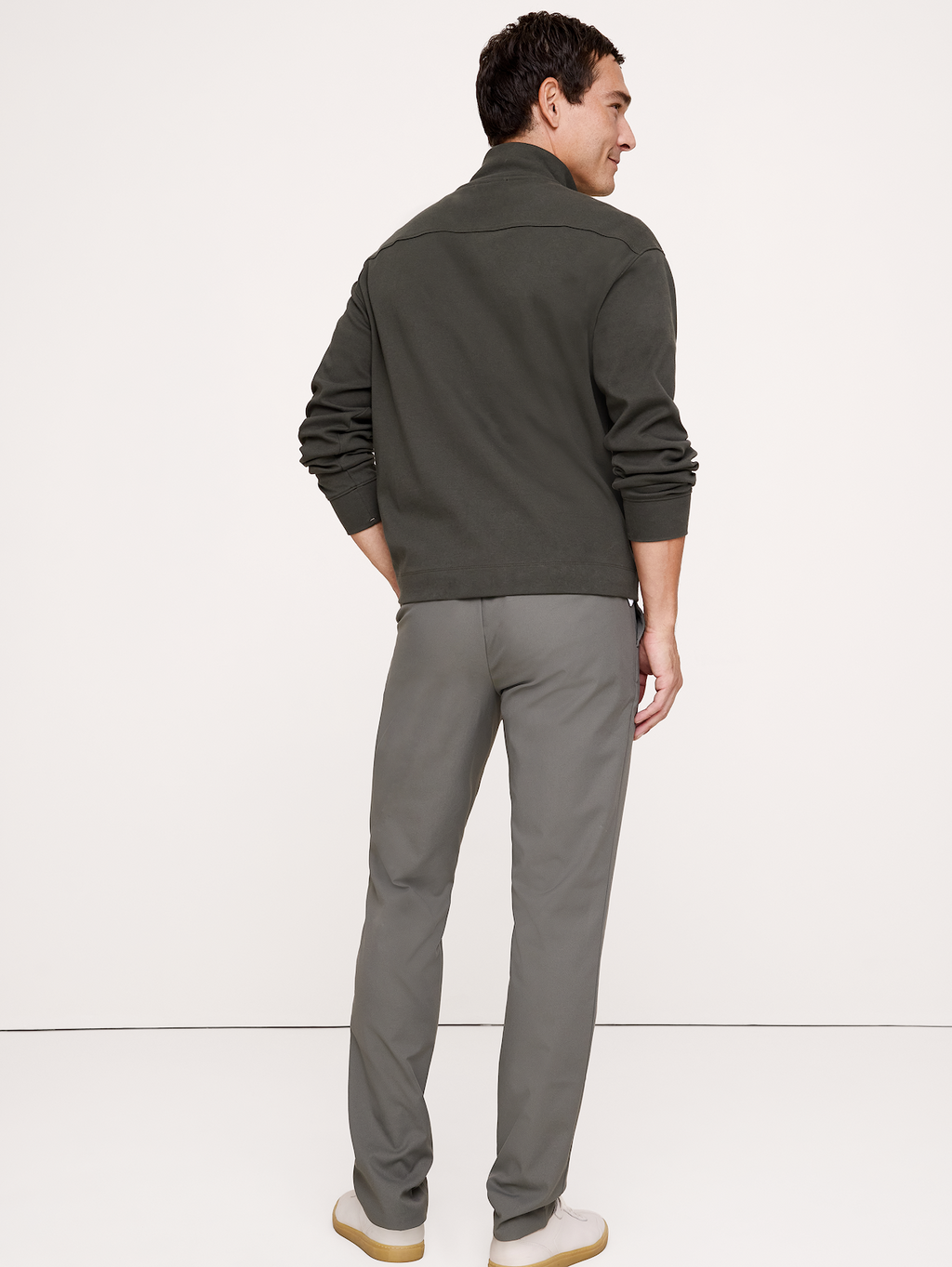 Athletic Slim Performance Pant - Olive Green