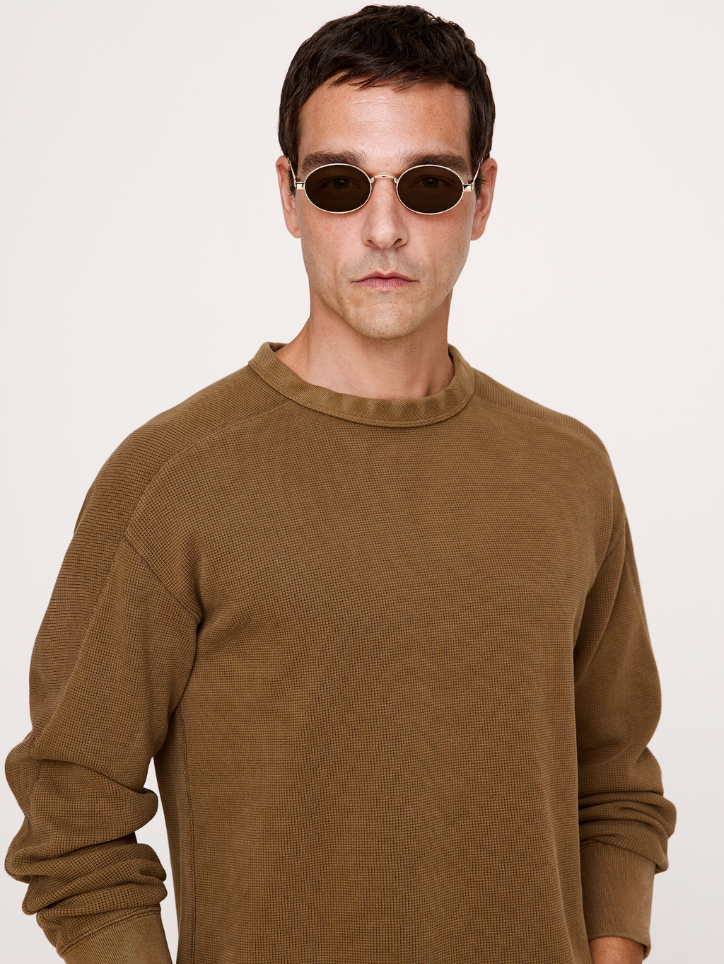 Poseidon Deux Sunglasses by Le Specs - Brown combo