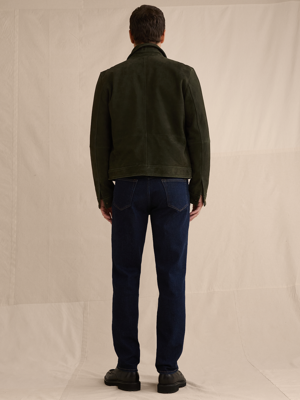 Straight Luxe Traveler Jean - Medium Dark Wash