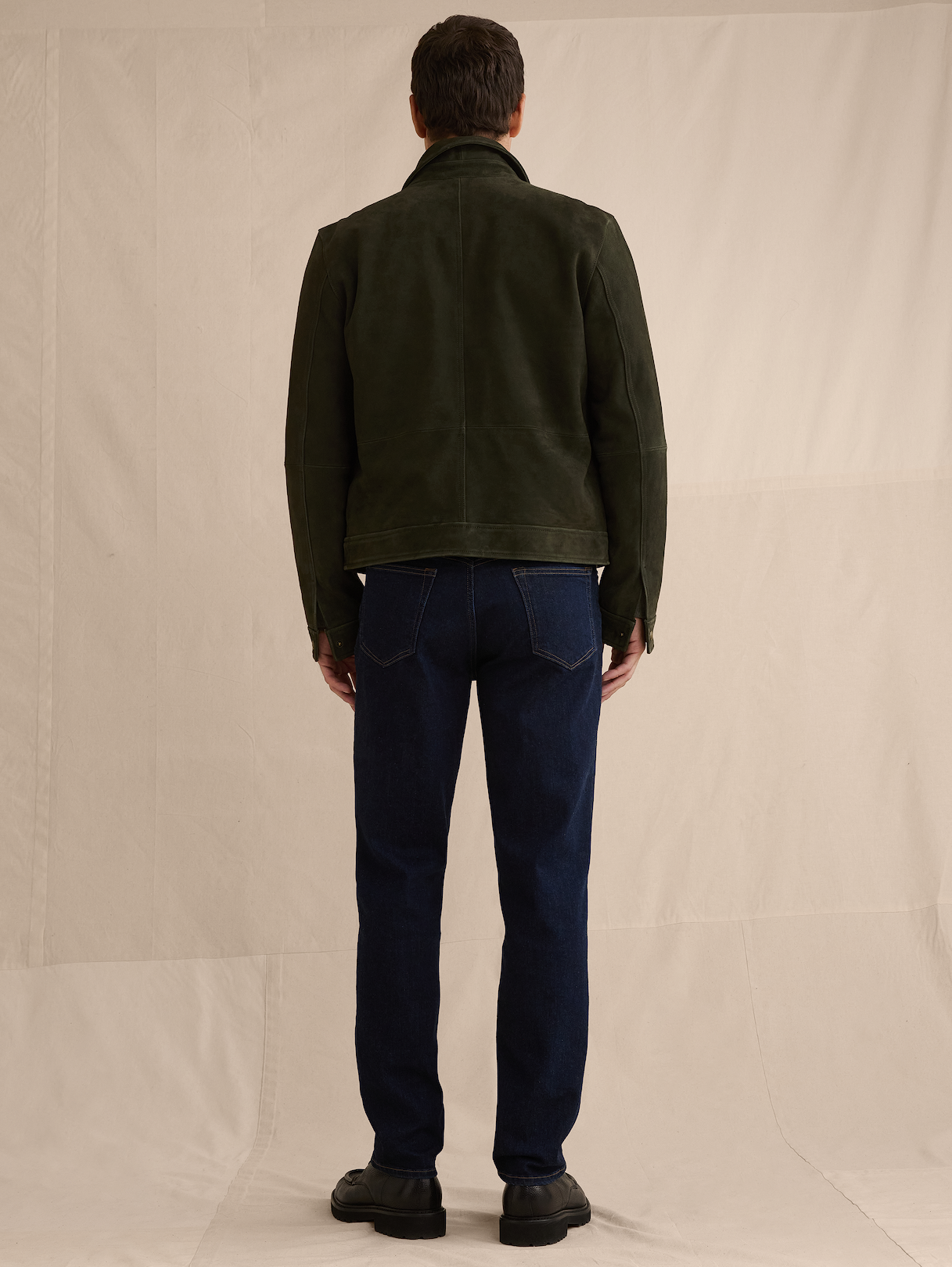 Straight Luxe Traveler Jean - Medium Dark Wash