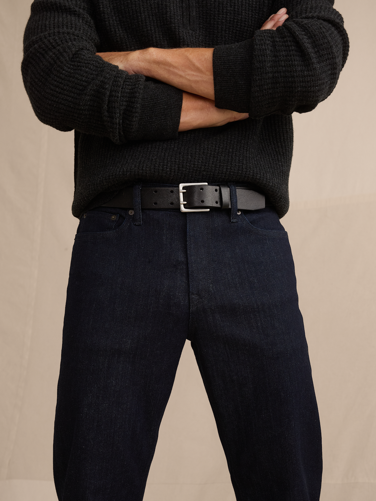 Athletic Luxe Traveler Jean - Rinse Dark Wash