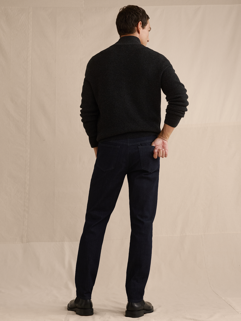 Athletic Luxe Traveler Jean - Rinse Dark Wash