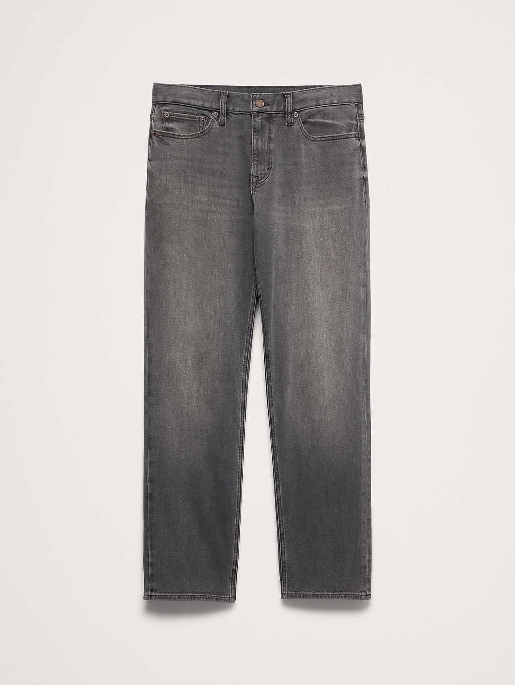 Straight Luxe Traveler Jean - Gray