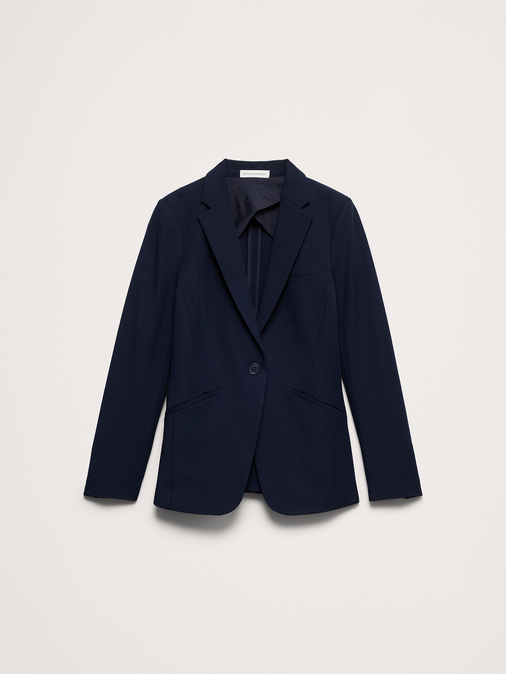 Slim City Stretch Blazer - Navy Blue