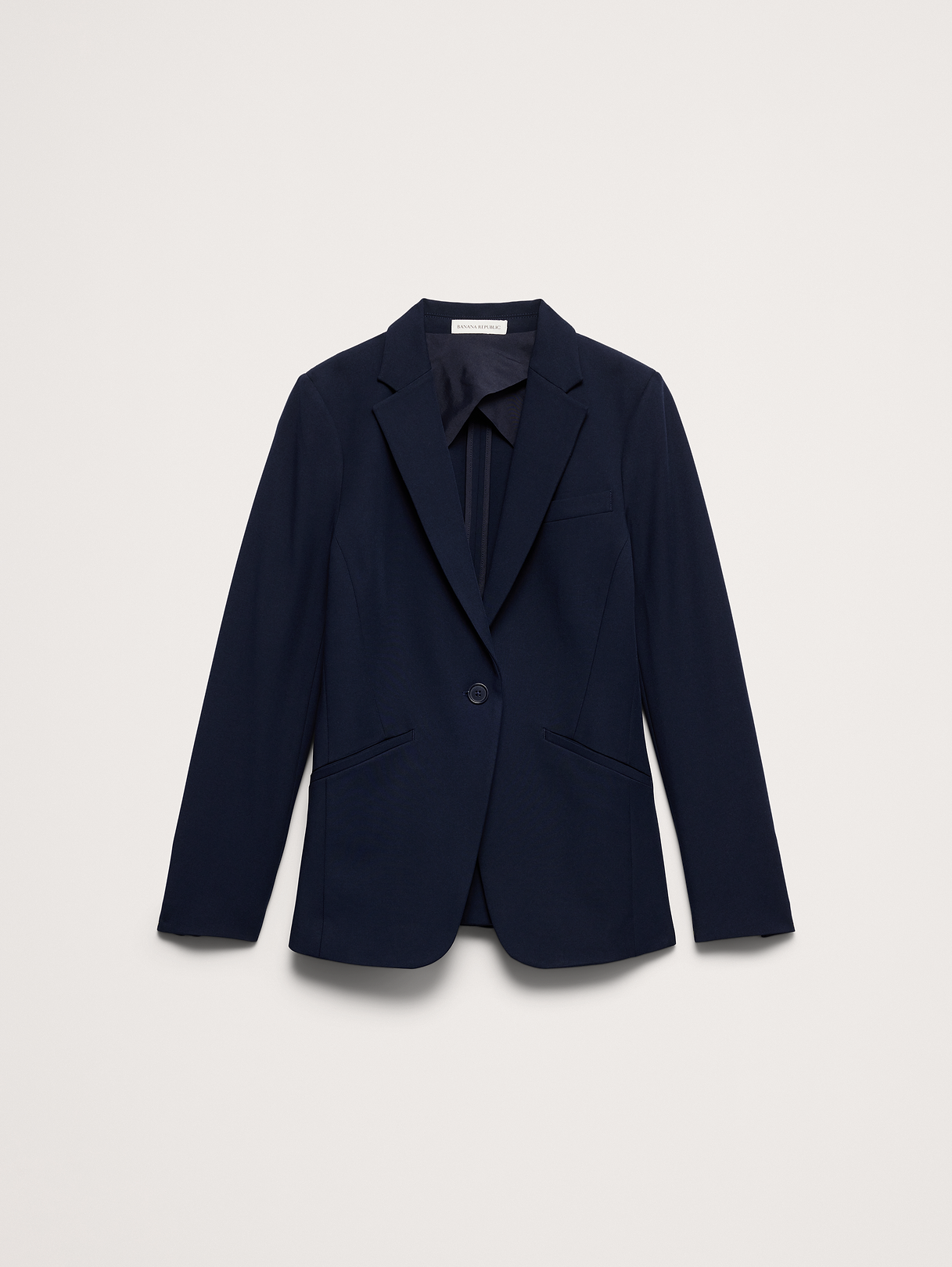 Slim City Stretch Blazer - Navy Blue